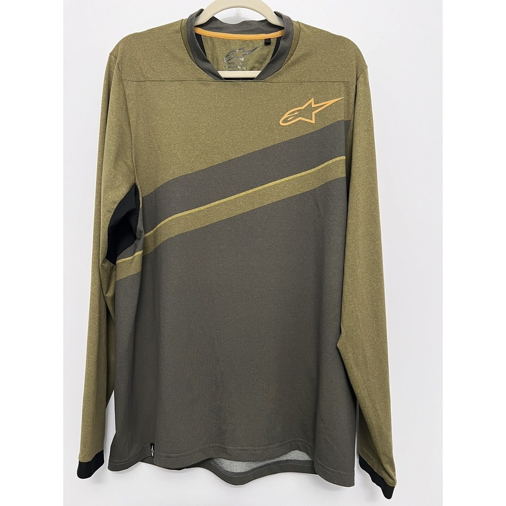 Alpinestars Alps 8.0 Cycling Jersey Mens L Long Sleeve Mountain Biker Motocross